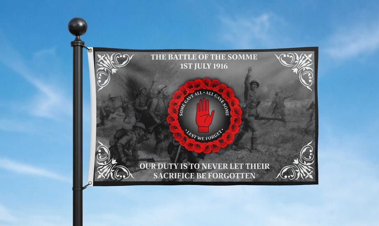 Battle Of The Somme Flag - Everything Ulster