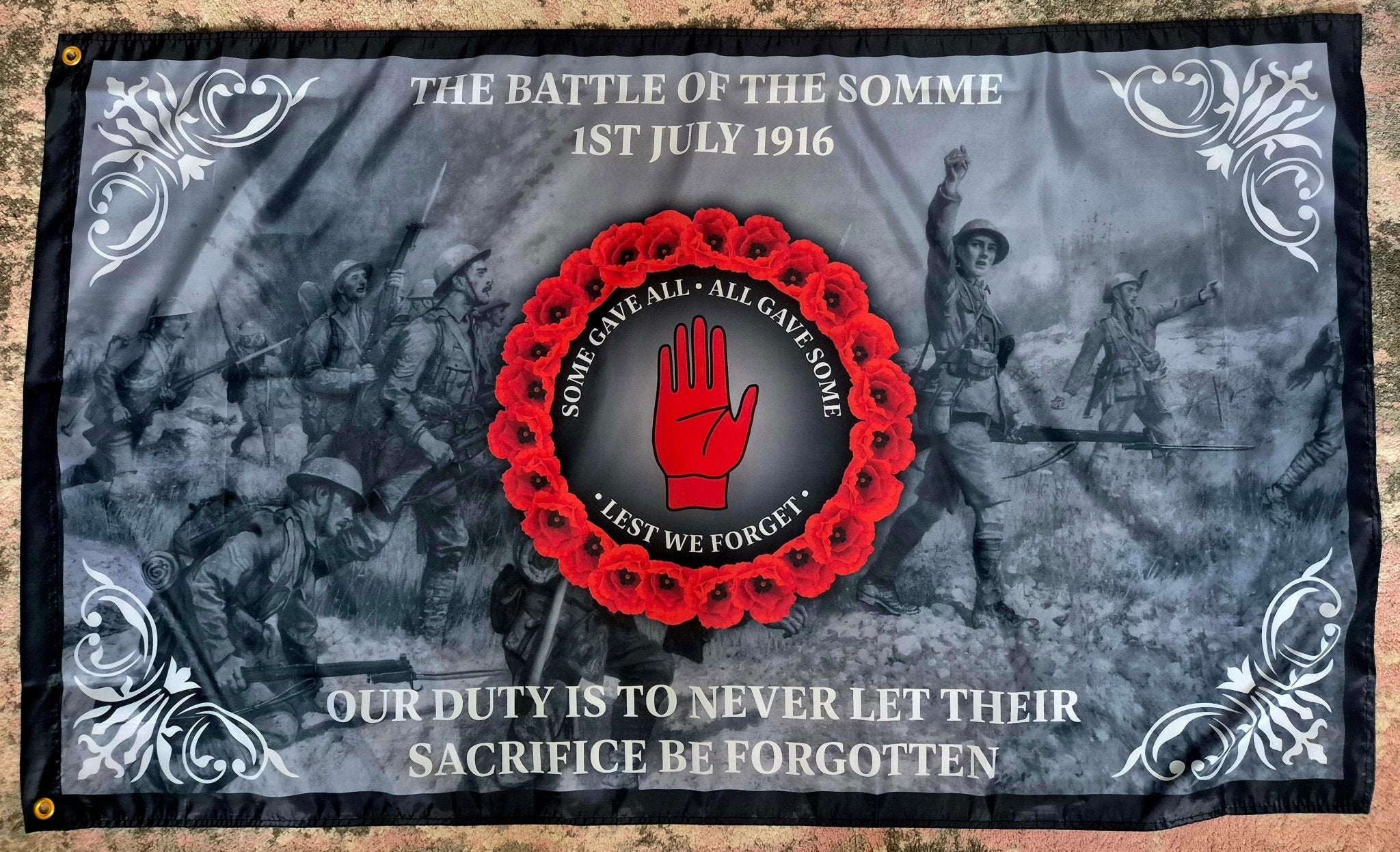 Battle Of The Somme Flag - Everything Ulster