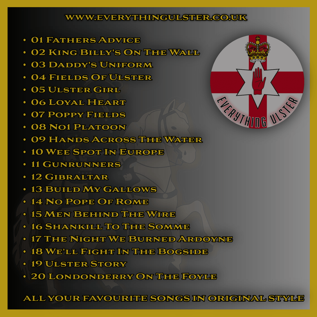 Everything Ulster - Classic Loyalist Ballads (DIGITAL DOWNLOAD) - Everything Ulster