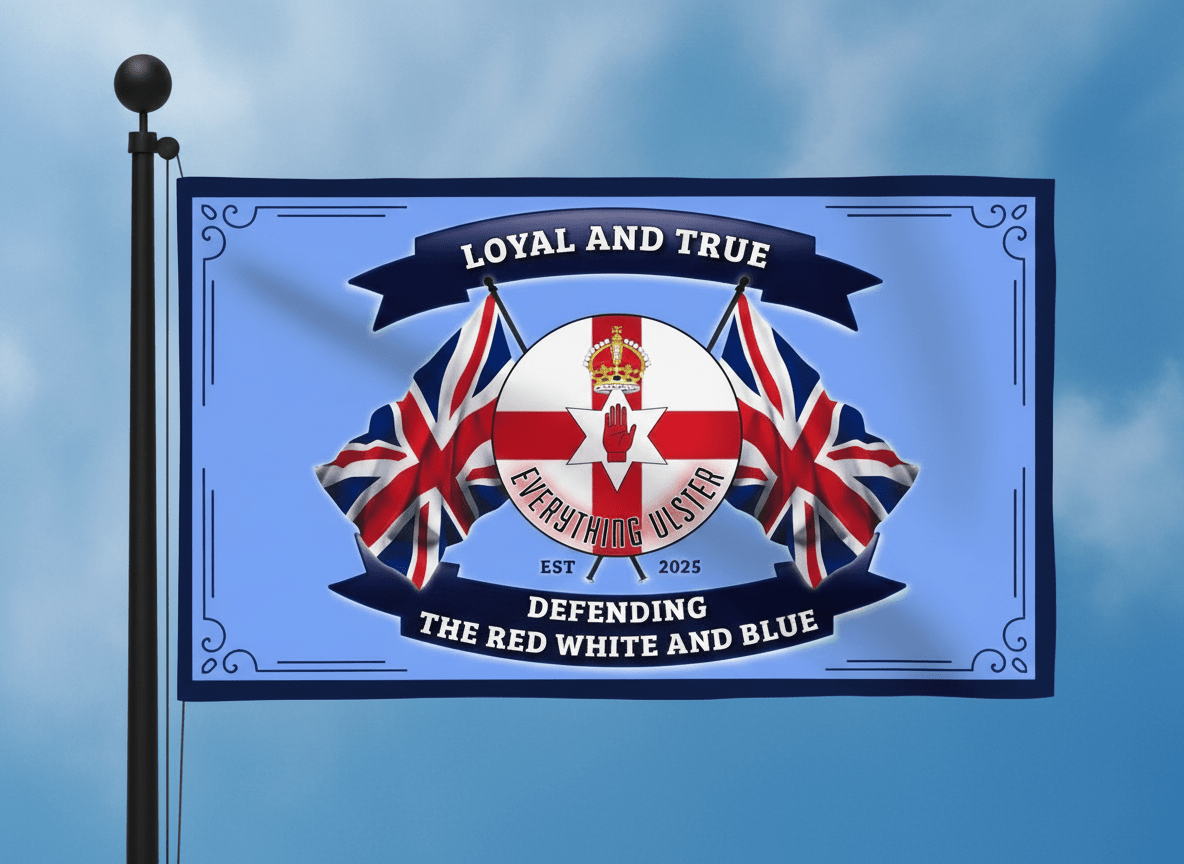 Everything Ulster Promotional Flag - Everything Ulster
