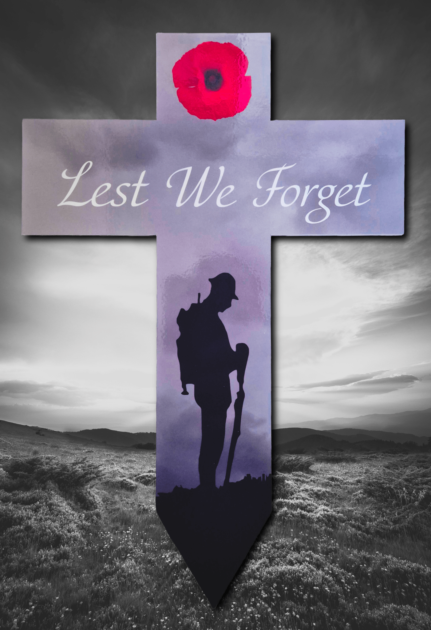 Lest We Forget Grave Marker - Everything Ulster