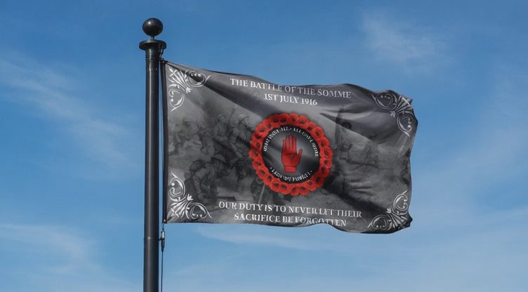 Battle Of The Somme Flag